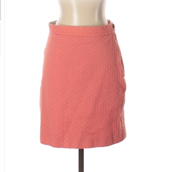 Brooks Brothers Dresses & Skirts - Brooks Brothers Red Fleece Rose Mini A-Line Skirt